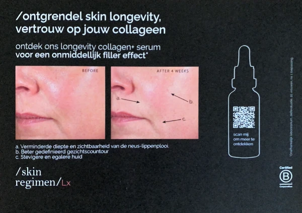 Collageen banking? Pure onzin.